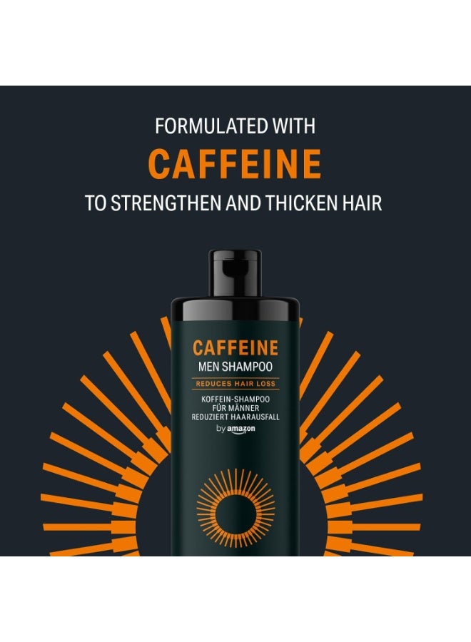 Amazon Therapeutics by Amazon Men’s Caffeine Shampoo, 2 x 400 ml (Pack of 2) - Image 2
